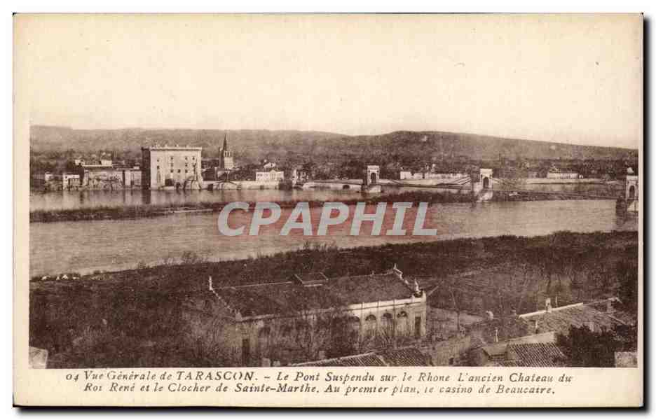 Tarascon - Vue Generale - CPA 