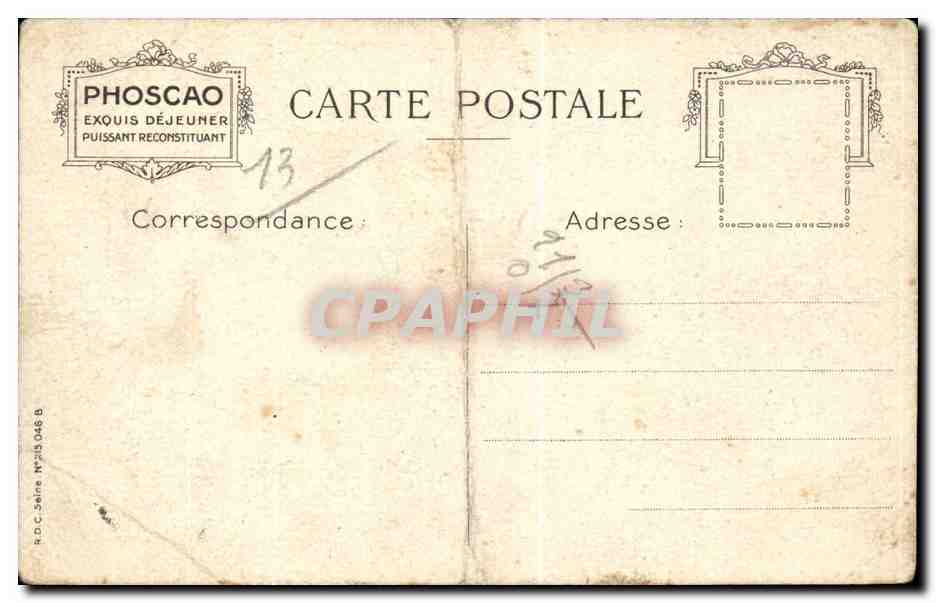 Martigues - Collection du Phoscao - Une Venise Provencale - CPA  — Rückseite