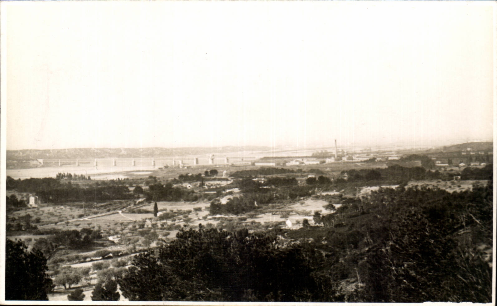 Martigues - Estuaire du port 1931 Vue Generale - CARTE PHOTO 