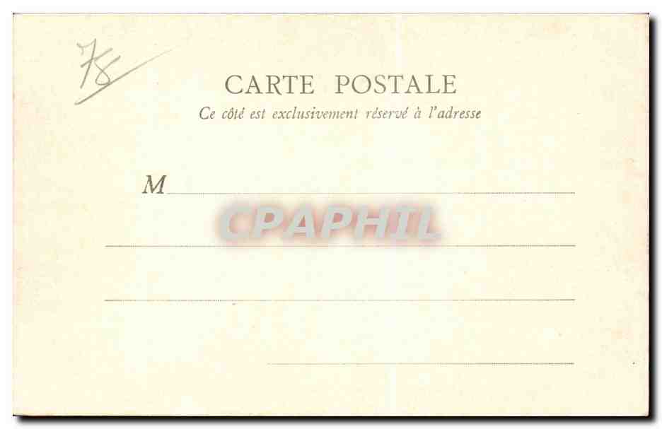 Montfort-l'Amaury — Panorama et Porte Bardoux — Papeterie A. Martin (S.-et-O.) — Reverso