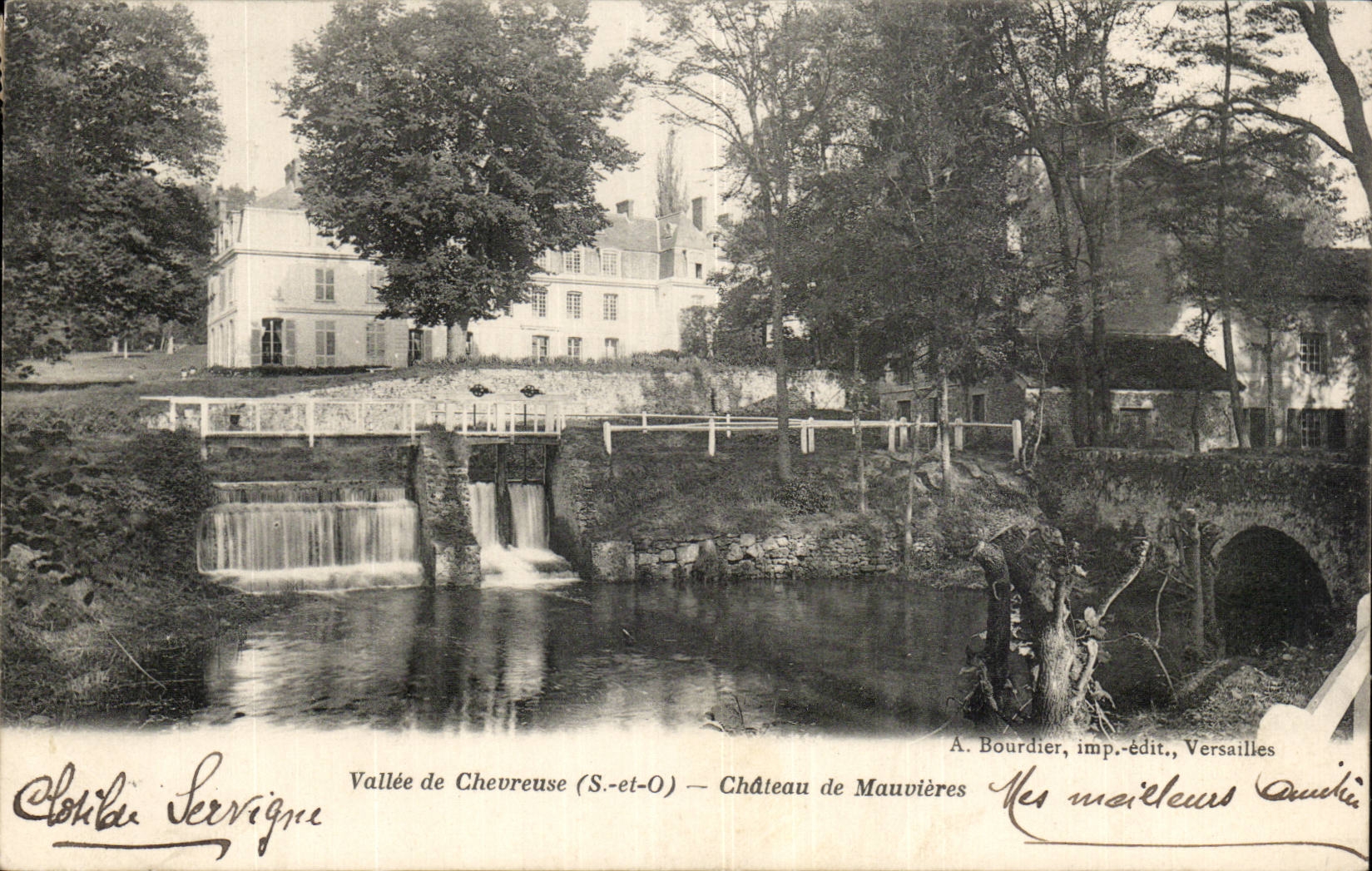 Vallee de Chevreuse - Chateau de Mauvieres - CPA 