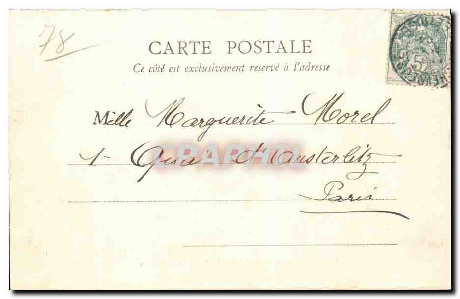 Vallee de Chevreuse - Chateau de Mauvieres - CPA  — Verso
