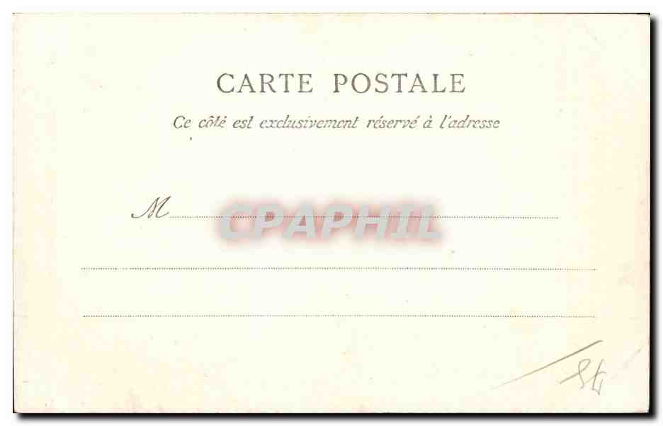 Montfort-l'Amaury — Intérieur de l'Église — Éditeur non identifié — Verso