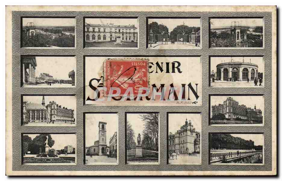 St Germain en Laye - Souvenir - CPA 