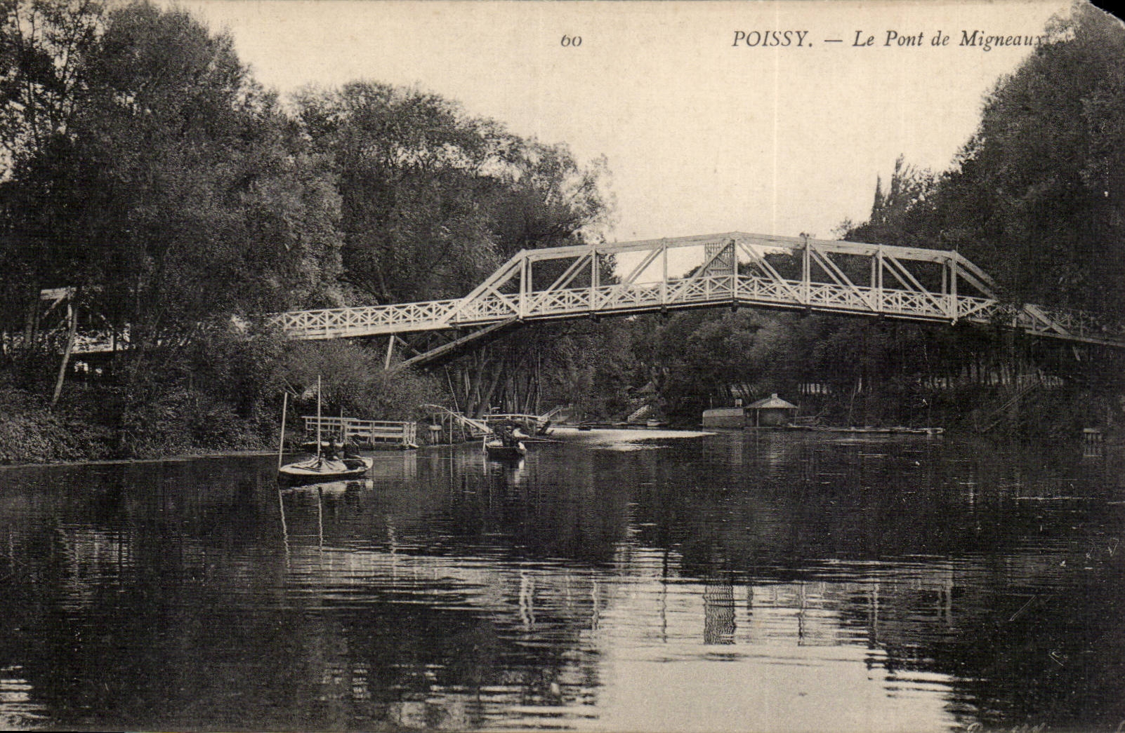 Poissy - Le Pont de Migneaux - CPA 