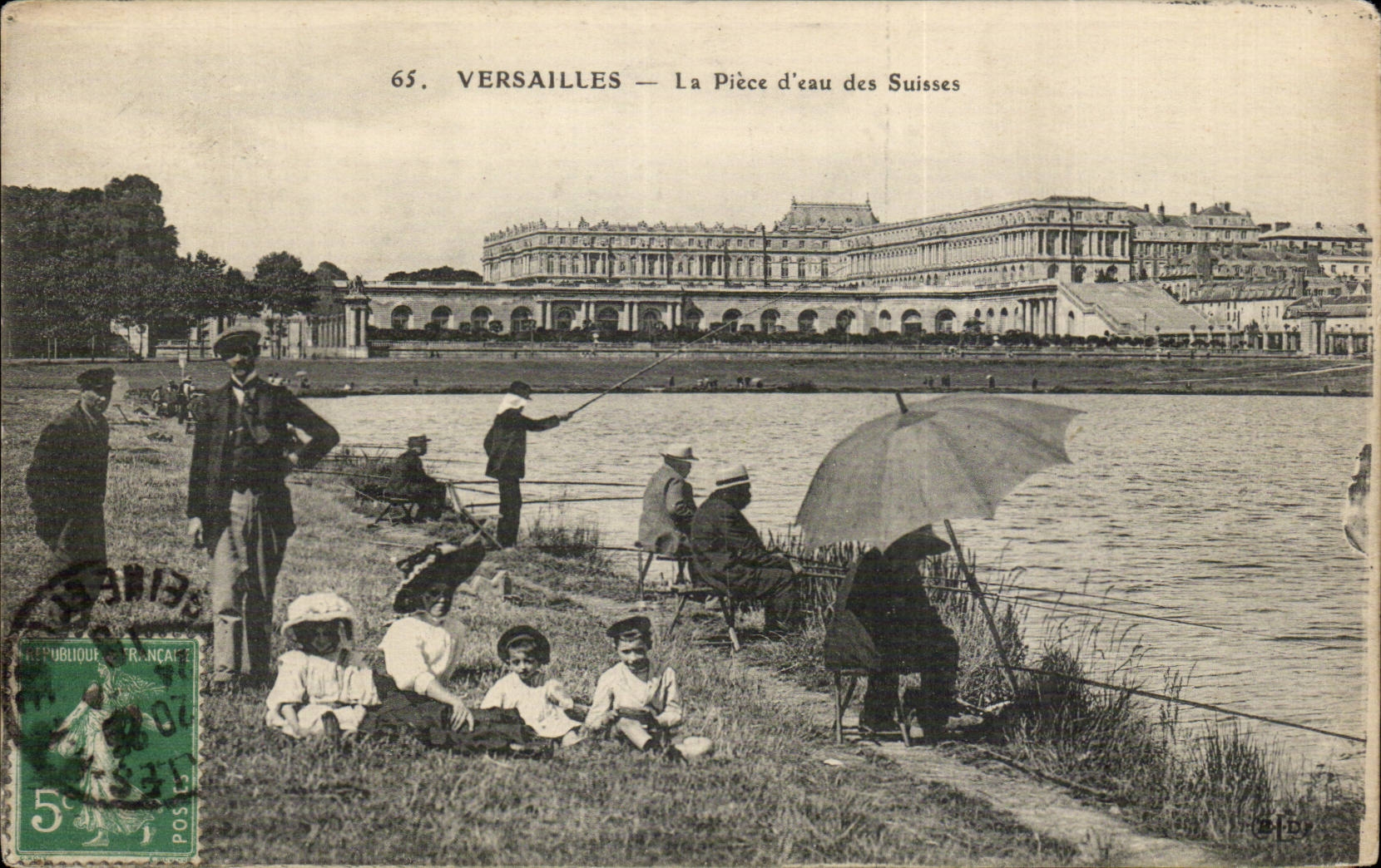 Versailles — La Pièce d'eau des Suisses — Éditeur : B.D. n°65