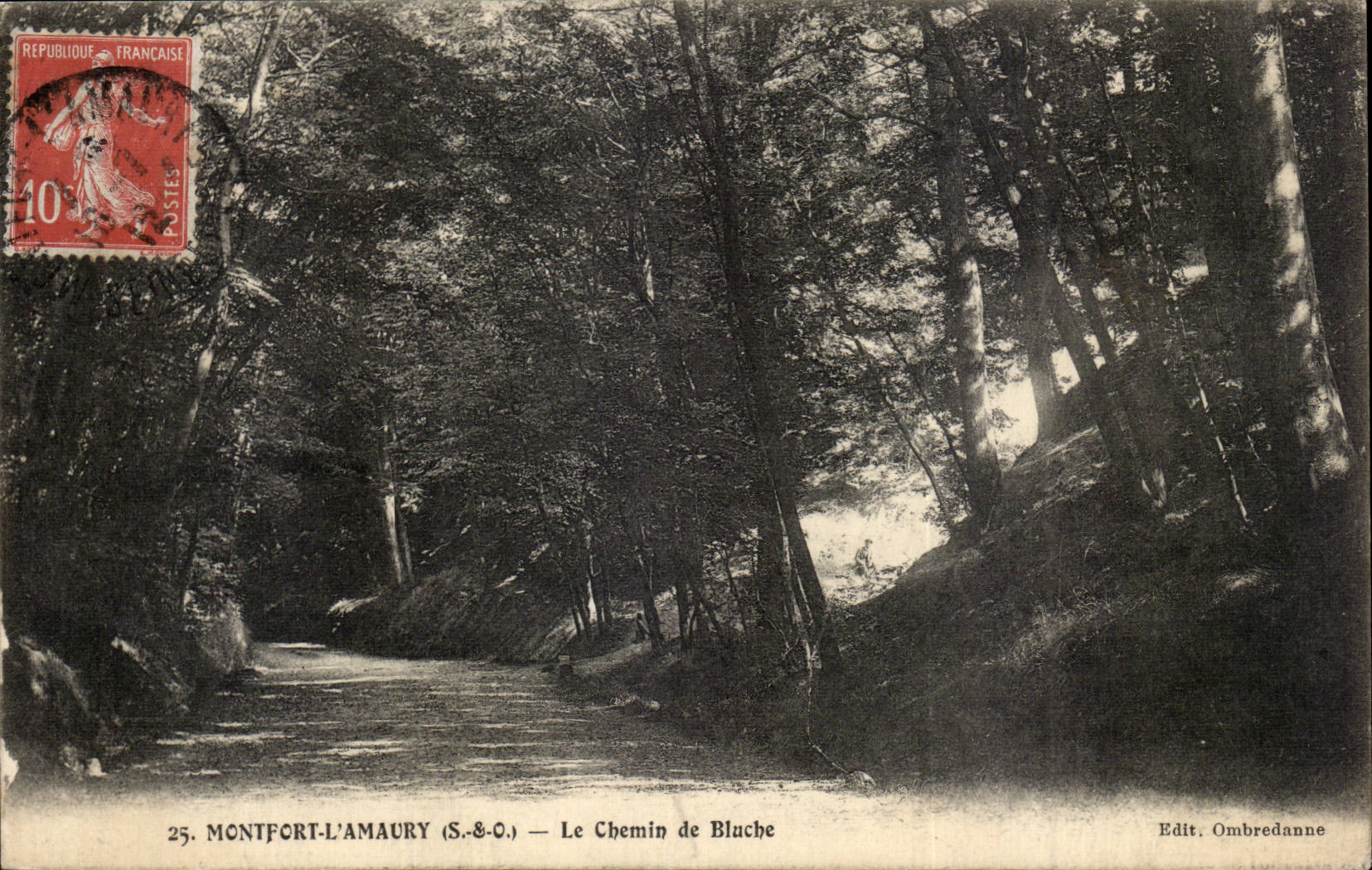 Montfort-l'Amaury (S.-&-C.) — Der Bluche-Weg — Edit. Ombredanne