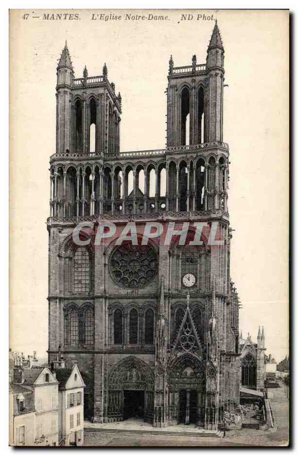 Mantes - L'Église Notre-Dame — ND Phot.