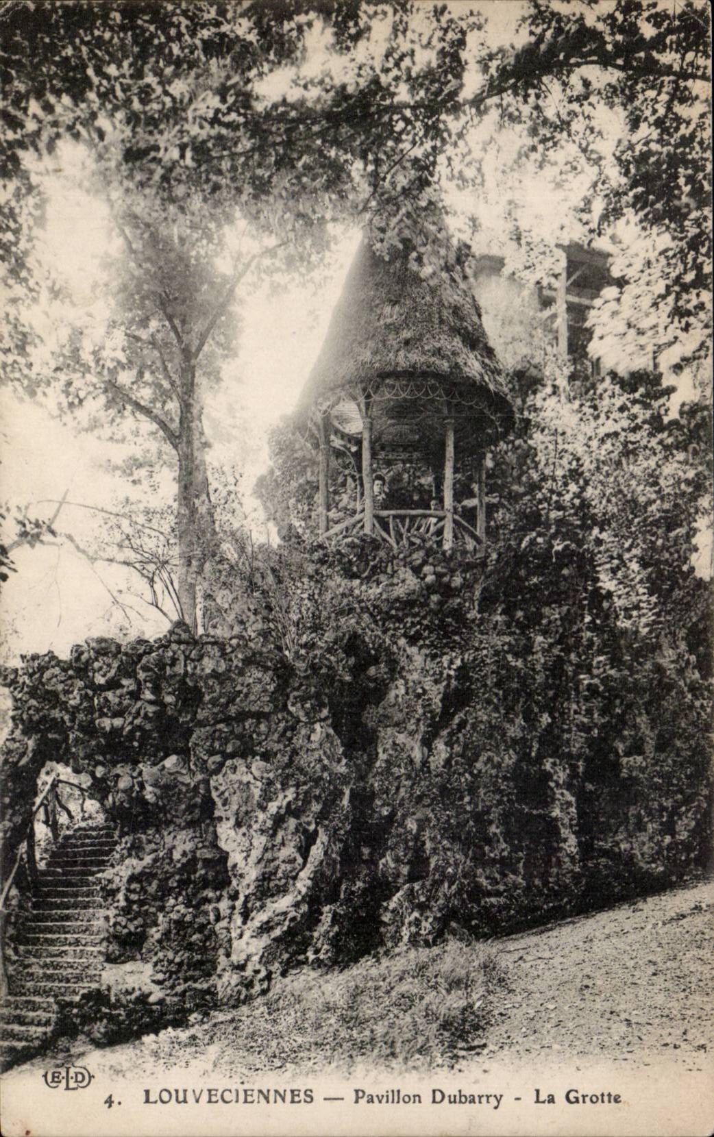 Louveciennes - Pavillon Dubarry - La Grotte - CPA 