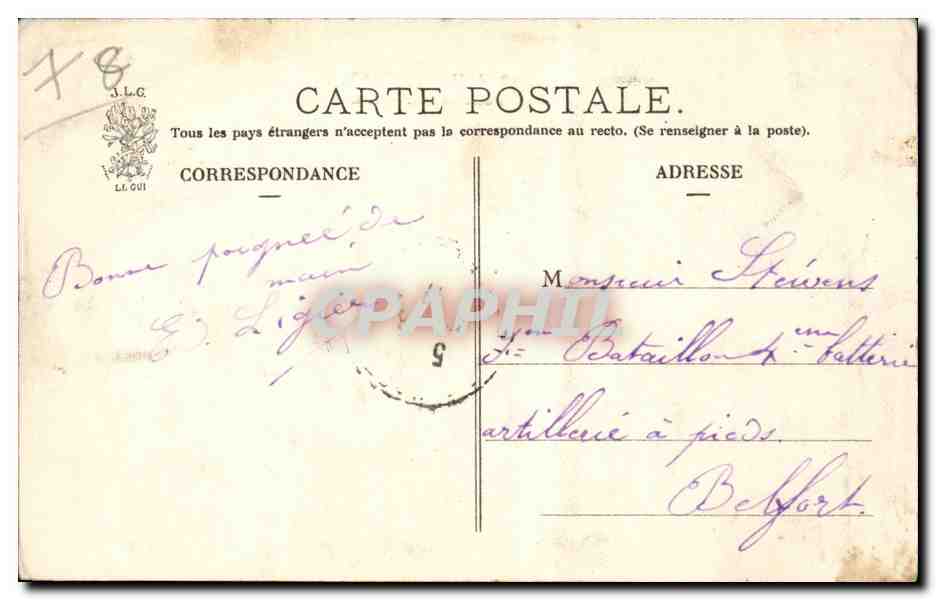 Jouy en Josas - Pont Blanc - CPA  — Back