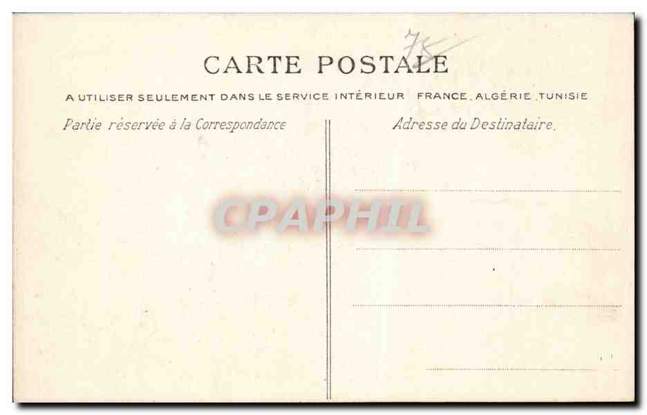 Poissy - Portail de l'Eglise - CPA  — Back