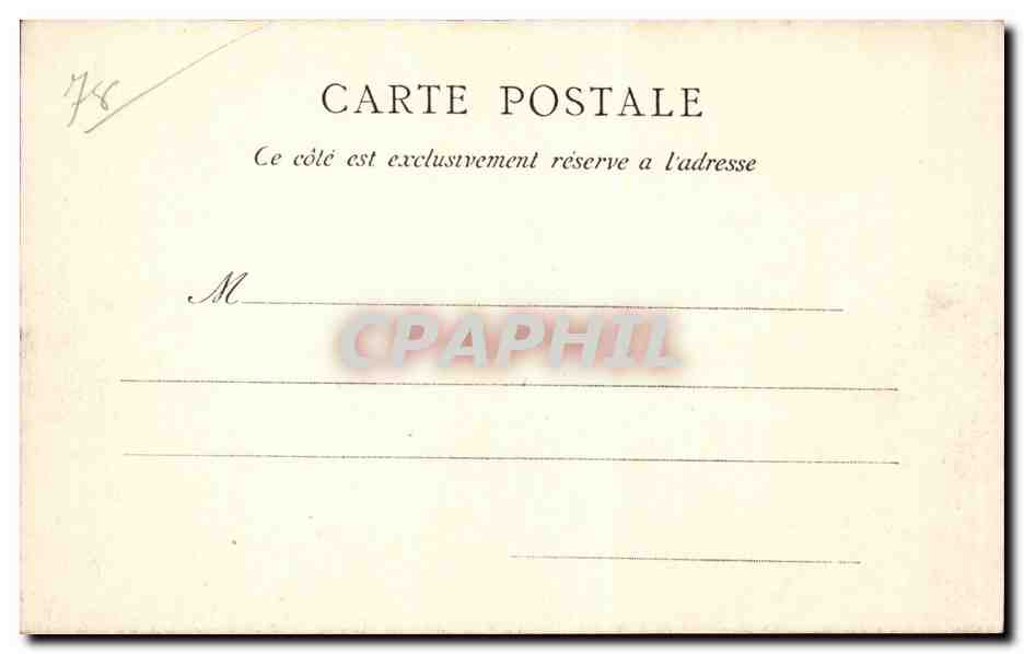 Poissy - Moulin et Vieux Pont - CPA  — Back