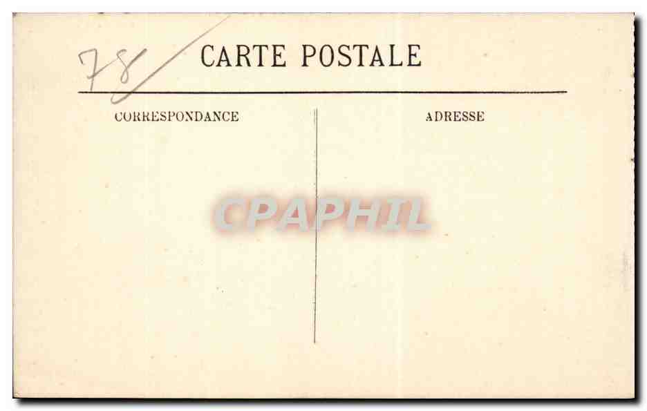 Versailles - La Colonnade de Maniart - CPA  — Verso