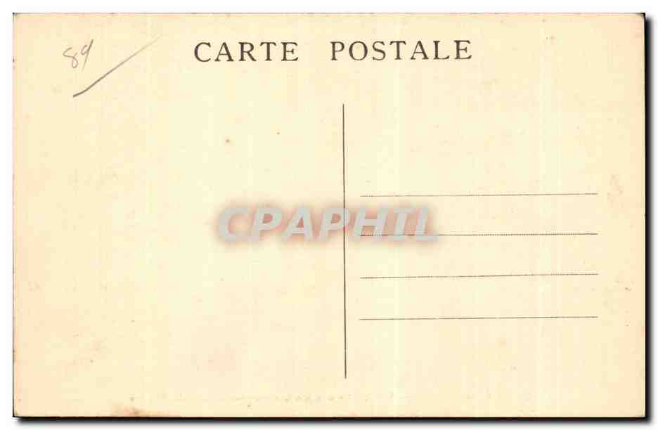 Quarre les Tombes - Une Partie des Tombes Rangees - CPA  — Back