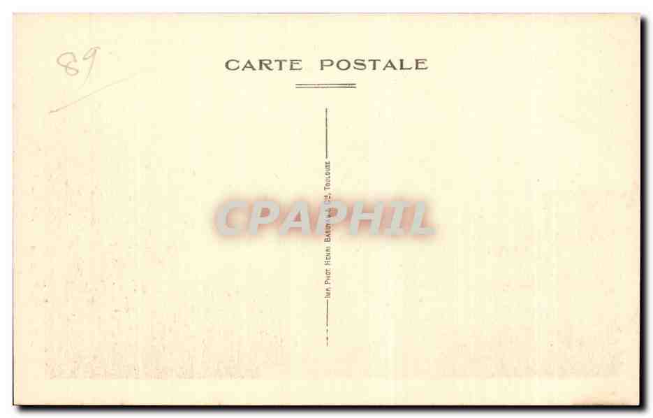 Quarre les Tombes - Interieur de l'Eglise - CPA  — Back