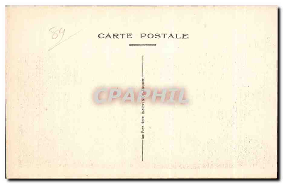 Quarre les Tombes - Le Moulin Colas - CPA  — Back