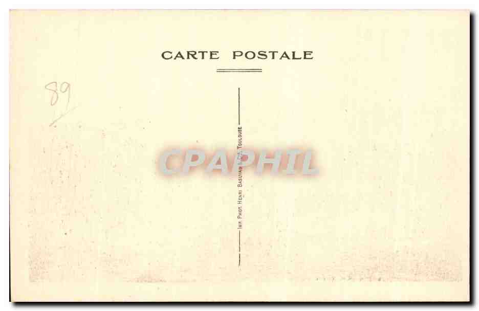 Quarre les Tombes - Vue de la Cure a la Verdiere - CPA  — Back