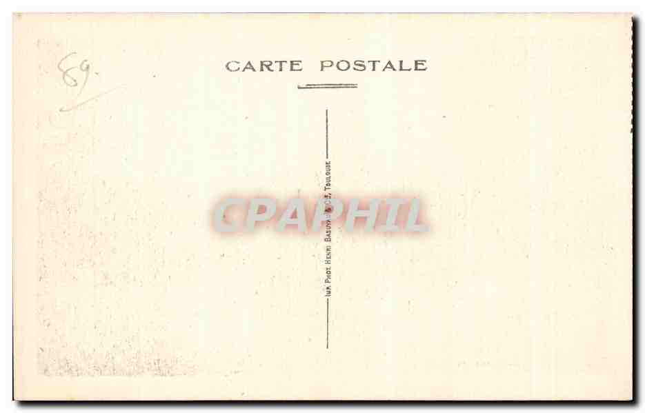 Quarre les Tombes - La Cure au Pont de Courotte - CPA  — Back