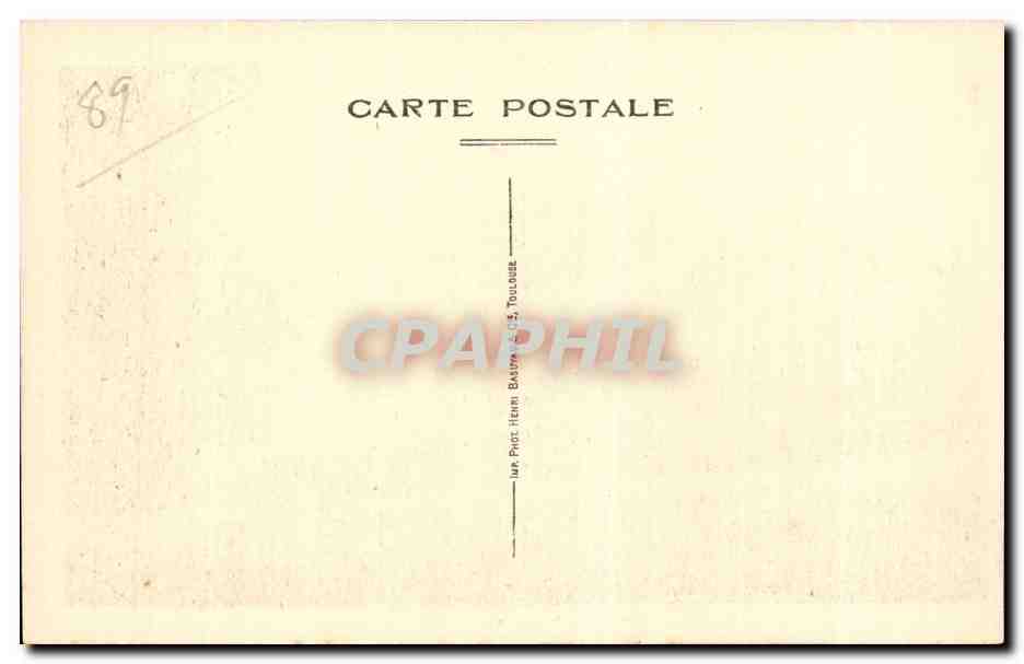 Quarre les Tombes - Vue de Champlois - CPA  — Back