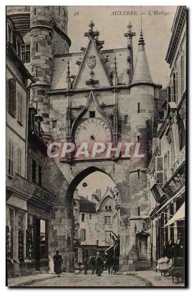 Auxerre - L'Horloge - CPA 