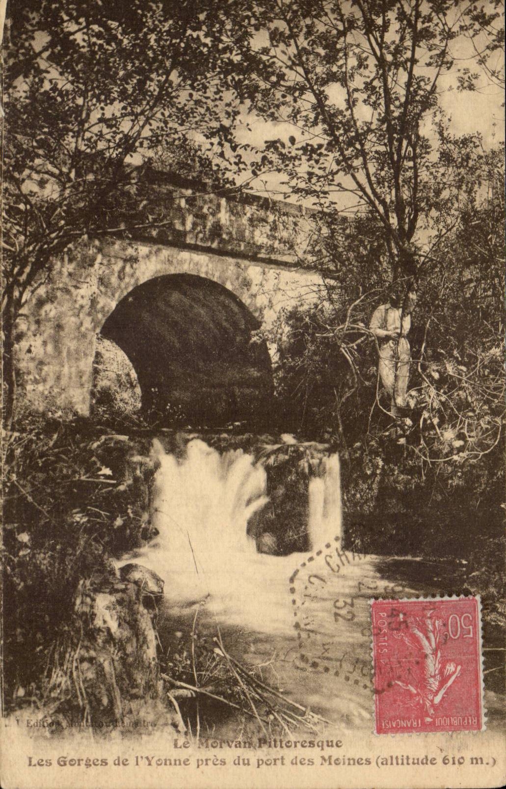 Le Morvan Pittoresque - Les Gorges de l'Yonne - CPA 