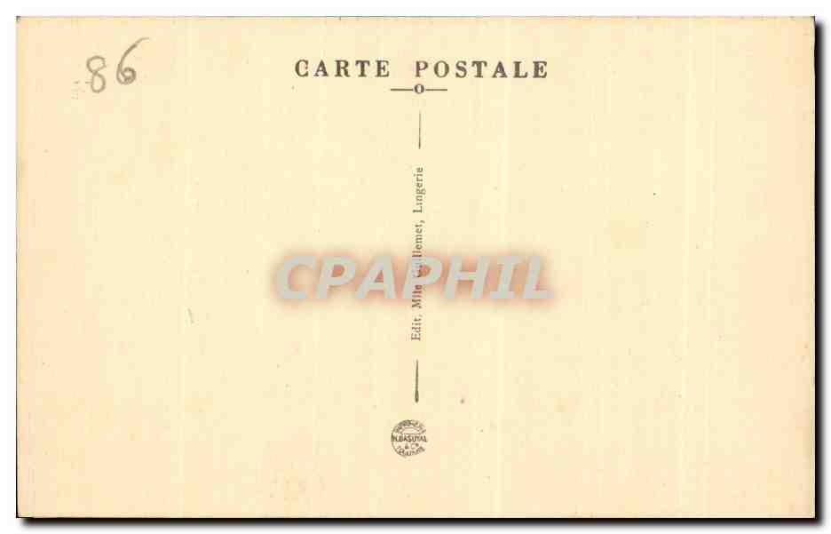 Saint Savin sur Gartempe - L'Eglise - L'Abbaye - CPA  — Back