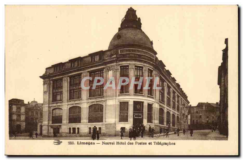 Limoges - Nouvel Hotel des Postes et Telegraphes - CPA 