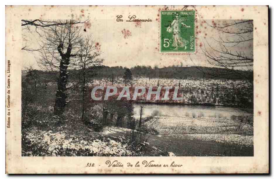 Haute Vienne - En Limousin - En Hiver - CPA 