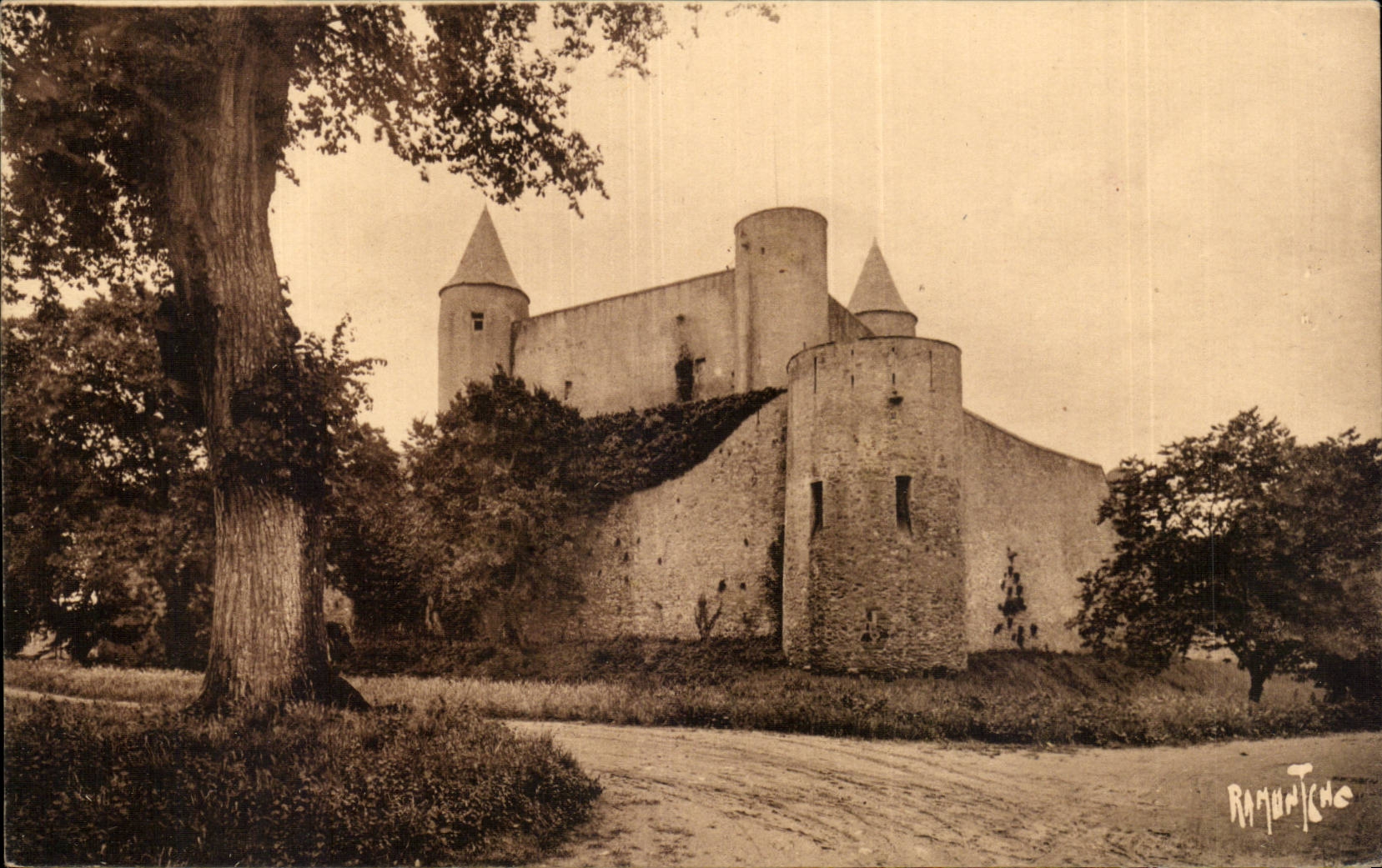 CPA Ile de Noirmoutier Vieux chateau