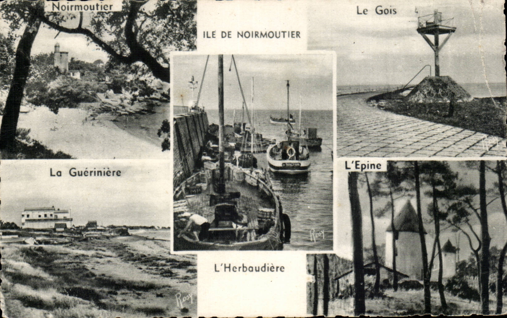 CPA Noirmoutier La Gueriniere L'Herbaudiere L'epine Le Gais