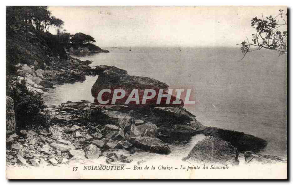 Noirmoutier — Bois de la Chaîze — La pointe du Souvenir