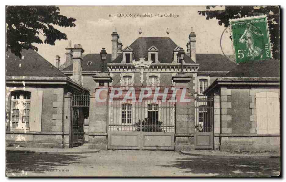 Luçon (Vendée) — Le Collège — Édition de Grand-Parisien, n°6