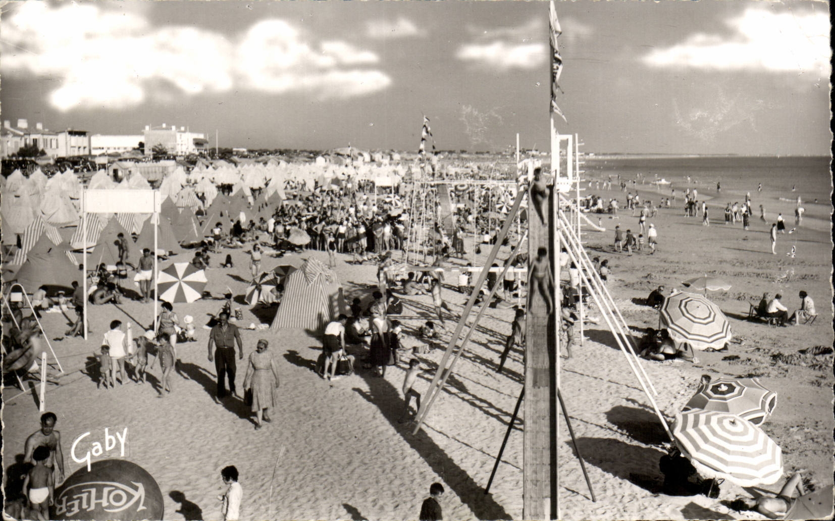 Plage de Saint-Jean-de-Monts — Édition Gaby — n° 63