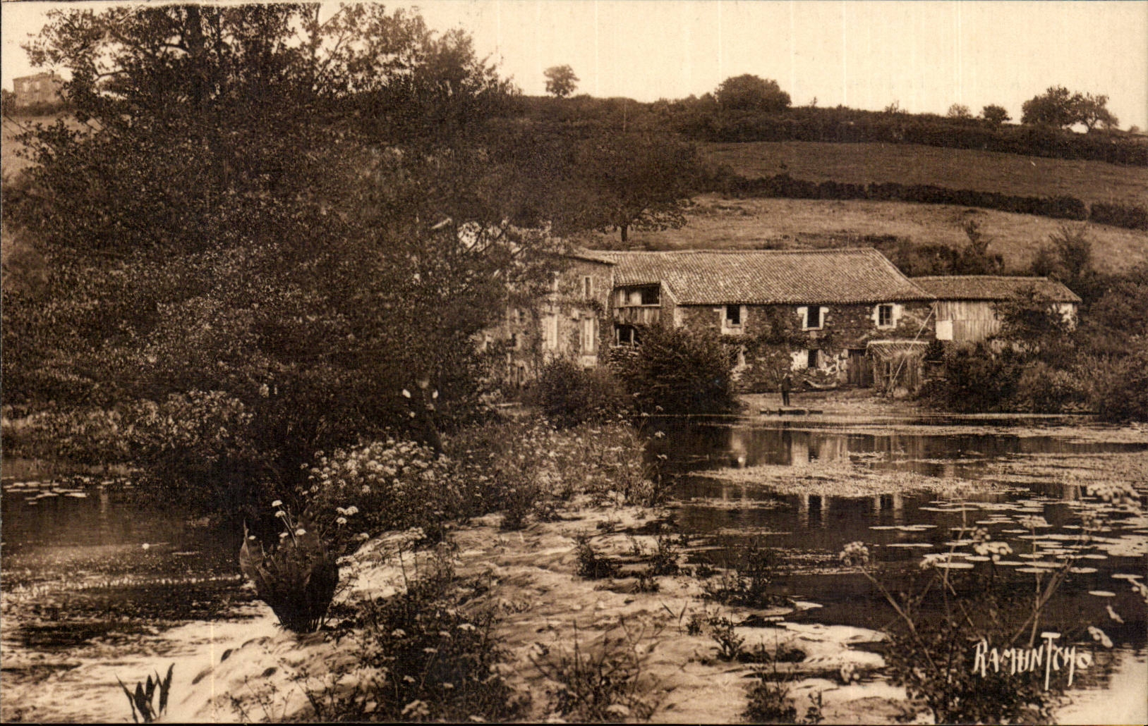 Mervent — Le Moulin des Deux Eaux — Édition artistique R. Bergevin, la Vendée