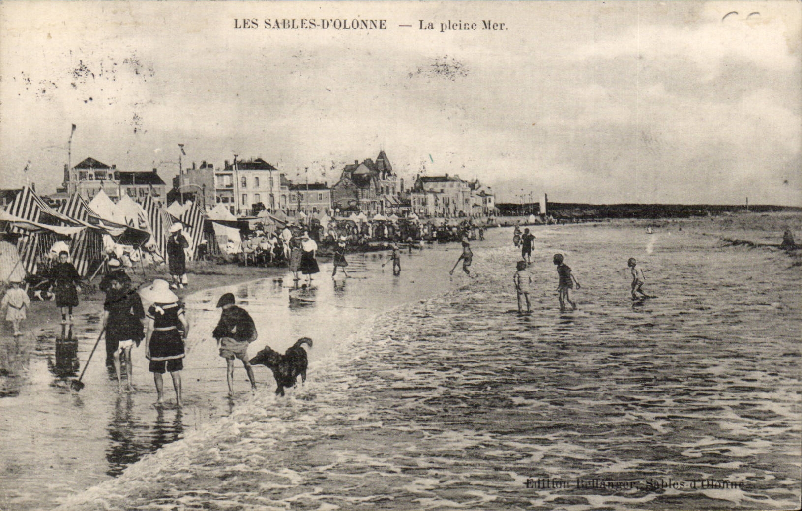 Les Sables-d'Olonne — La pleine Mer. — Édition Bollanger, Sables-d'Olonne