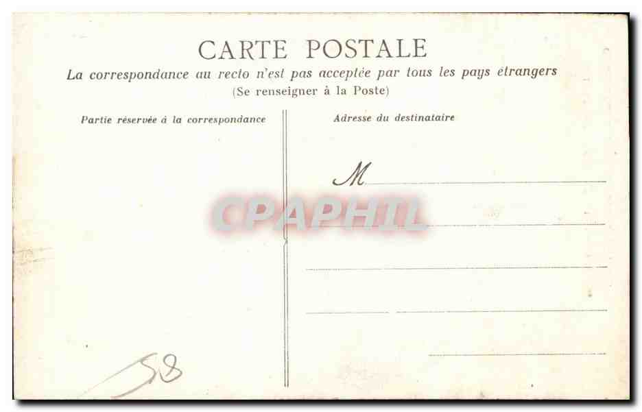 CPA Les Sables D'olonne Un instant de repos ( folklore costume ) — Verso
