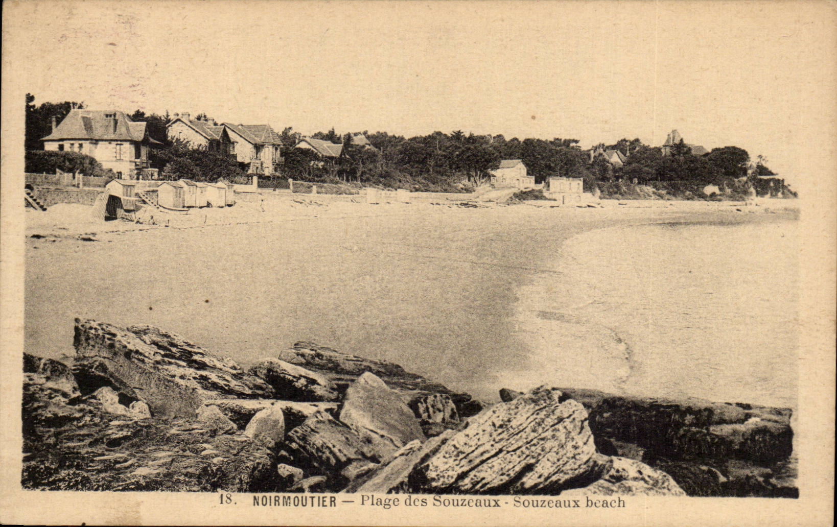 CPA Noirmoutier Plage des Souzeaux 