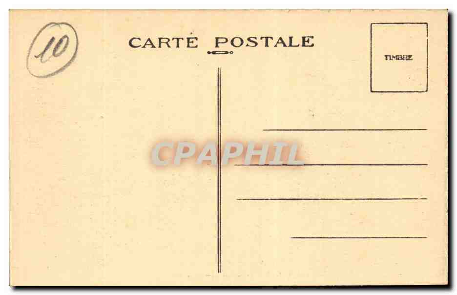 Camp de Mailly — Eingang zum Lager — La Manutention — A. Nieps, Verleger — Rückseite