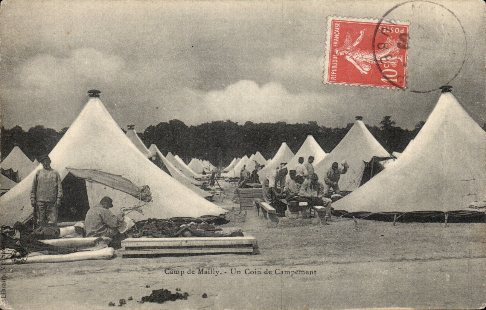Campamento de Mailly - Un Rincón del Campamento - Librairie Mühlenbach