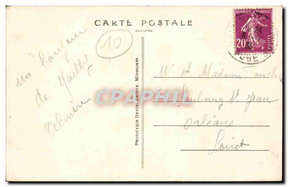 Camp de Mailly — L'Hôpital Militaire, nouveau bâtiment — D. D. — Verso