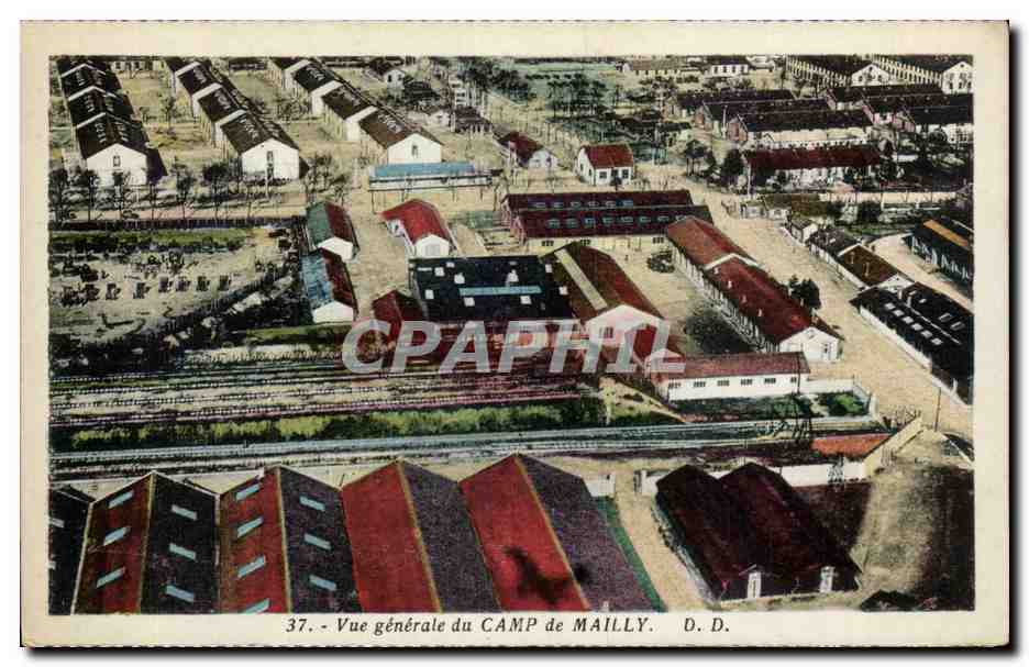 Camp de Mailly — Vue générale — Phototypie Daniel Delboy, Mirecourt