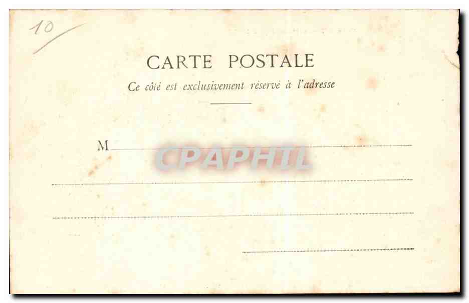 Camp de Mailly — Église de Trouan-le-Grand (XIIe Siècle) — Librairie Militaire Gobila, N°9 — Rückseite