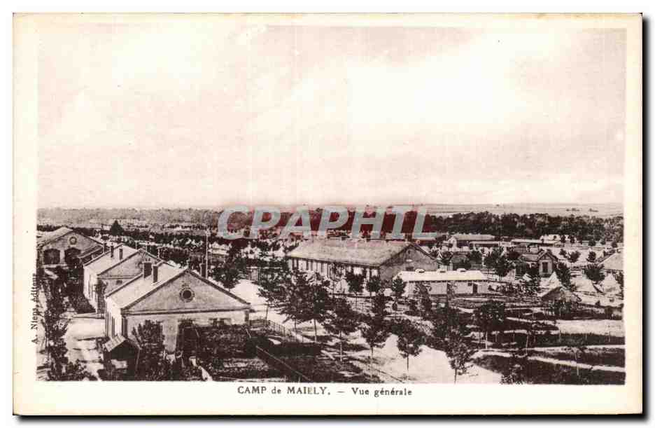 Camp de Maiely — Vue générale — Éditeur anonyme, n° de série non visible