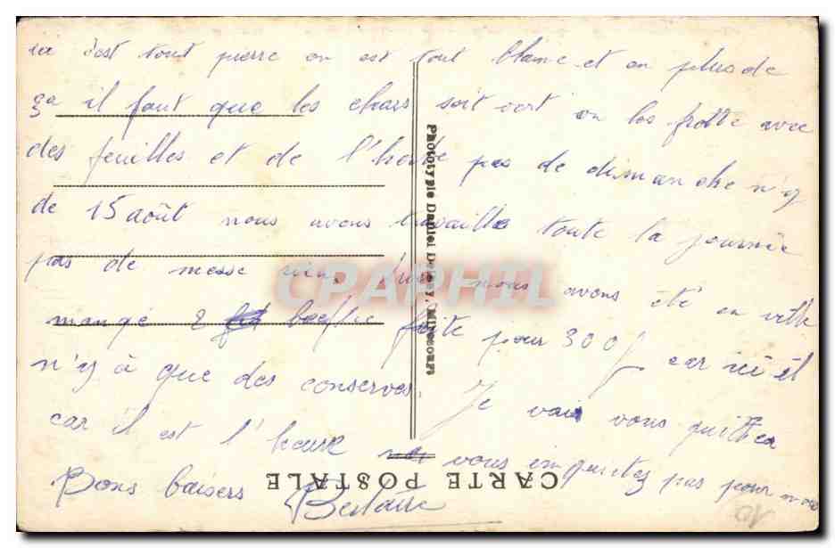 CPA Militaria Mailly le Camp Ballon d'aerostation  — Rückseite