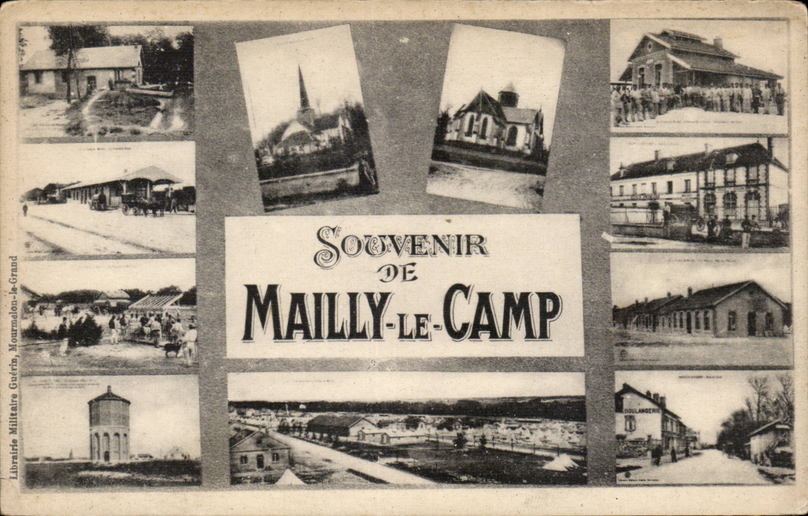 Mailly-le-Camp — Souvenir — Librairie Militaire Guirin, Mourmelon-le-Grand