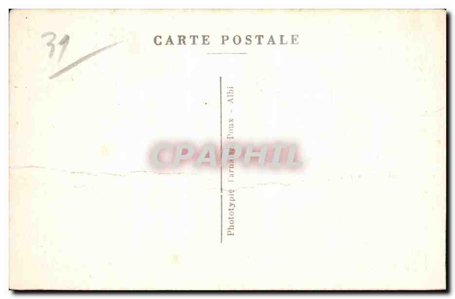 Cloître de l'ancienne abbaye de Bonnefond à Saint-Gaudens — dans le Jardin public — éditeur P. X. — série 19 — Verso