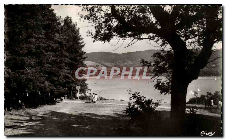 St-Ferréol (Haute-Garonne) — El Lago y sus Pinos — Combier Editor