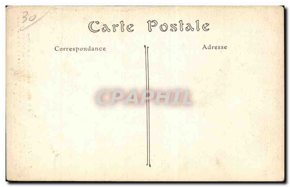 CPA Nimes Musee d'histoire naturelle Accessoire de la danse du diable — Verso