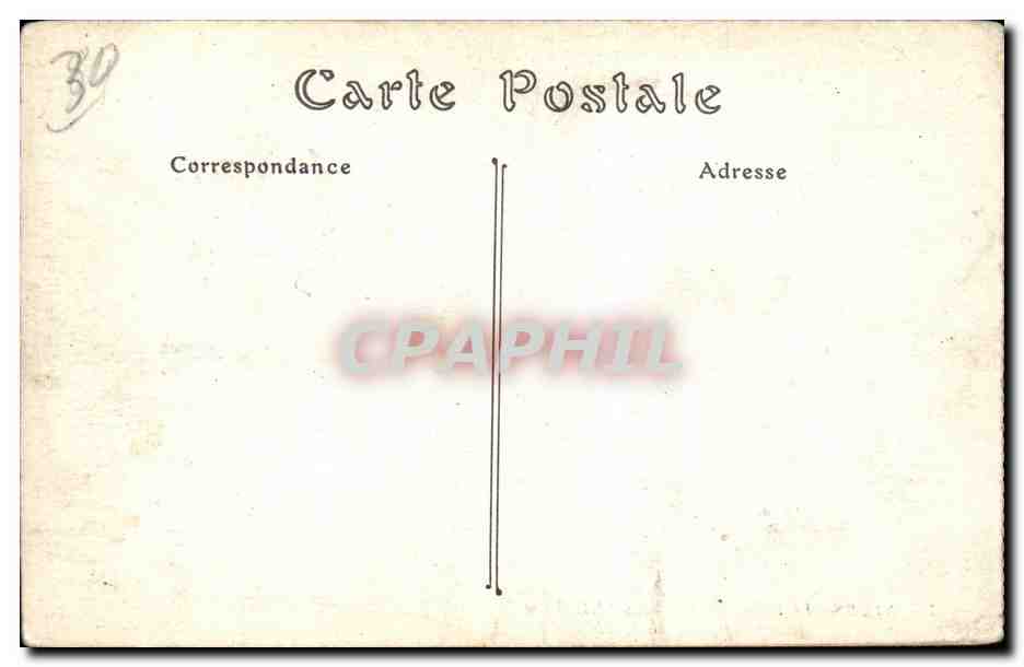 CPA Nimes Le palais de justice — Rückseite