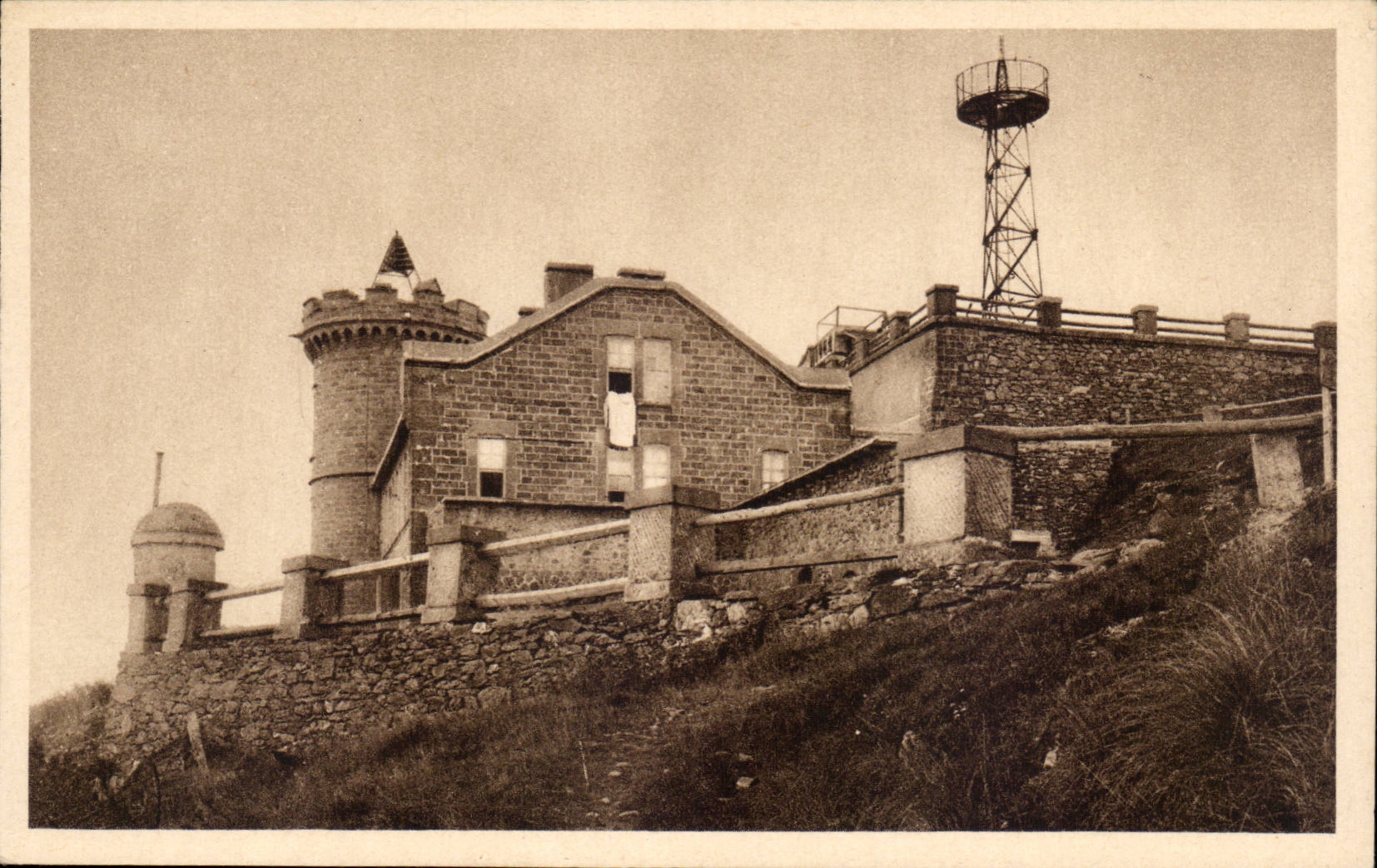 CPA L'observatoire du Mont Aigoual (1567m)
